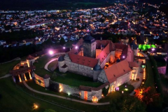 Festung Rosenberg bei Nacht
